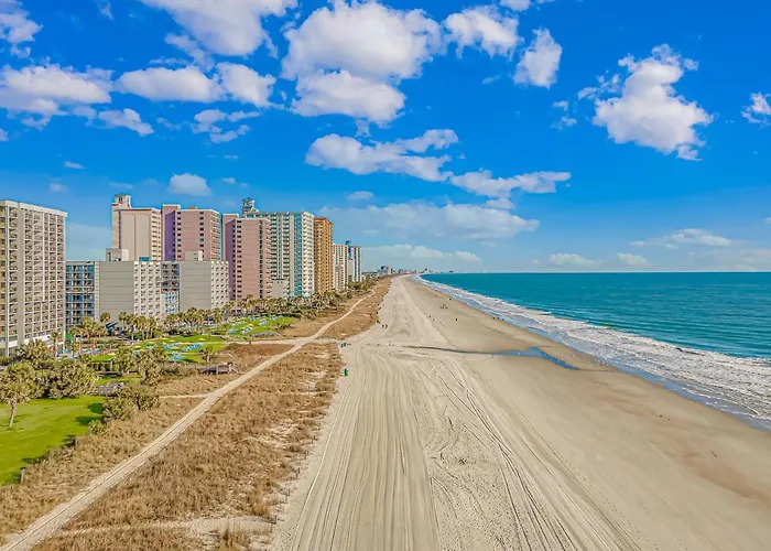 Updated One Bedroom Condo- Boardwalk Resort Unit 837 - Direct Oceanfront! Sleeps 8!