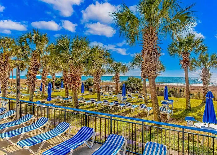 Updated One Bedroom Condo- Boardwalk Resort Unit 837 - Direct Oceanfront! Sleeps 8!